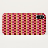 Coques Case-Mate iPhone Motif à points polka monogramés (Dos (Horizontal))