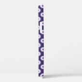 Coques Case-Mate iPhone Motif à points Polka - Violet bleu violet violet l (Verso / Droite)
