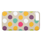 Coques Case-Mate iPhone motif à pois (Dos (Horizontal))