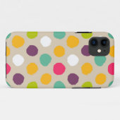 Coques Case-Mate iPhone motif à pois (Dos (Horizontal))