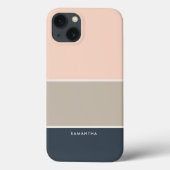 Coques Case-Mate iPhone Motif à rayures design moderne (Verso)