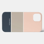 Coques Case-Mate iPhone Motif à rayures design moderne (Verso (horizontal))