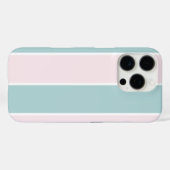 Coques Case-Mate iPhone Motif à rayures verticales de couleur douce (Verso (horizontal))