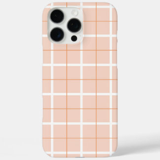 Coques iPhone 16 Pro Max Motif à rayures verticales de couleur douce et des