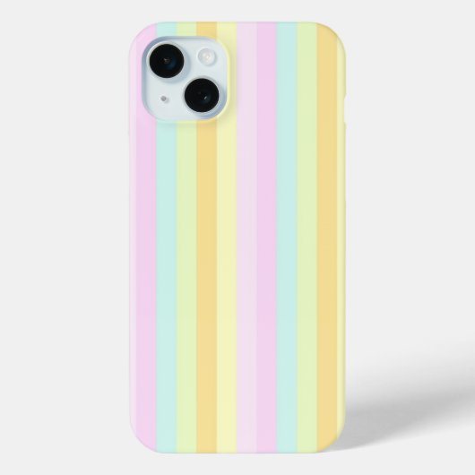 Coques Case-Mate iPhone Motif à rayures verticales Soft Patels (Verso)