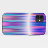 Coques Case-Mate iPhone Motif à rayures violettes (Dos (Horizontal))