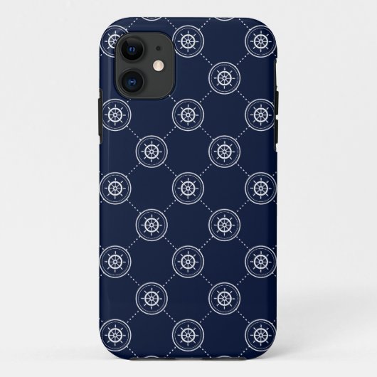 Coques Case-Mate iPhone Motif À Roue Du Capitaine (Dos)