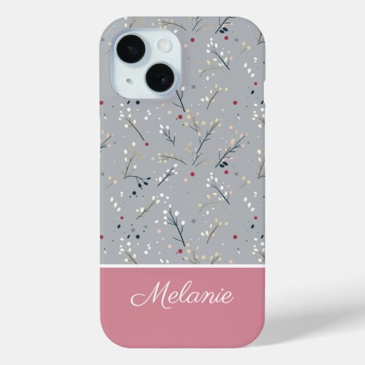 Coques Case-Mate iPhone Motif à thème de Noël mignon (Verso)