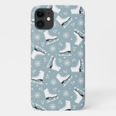 Coques Case-Mate iPhone Motif à thème hiver avec patins à glace (Dos)