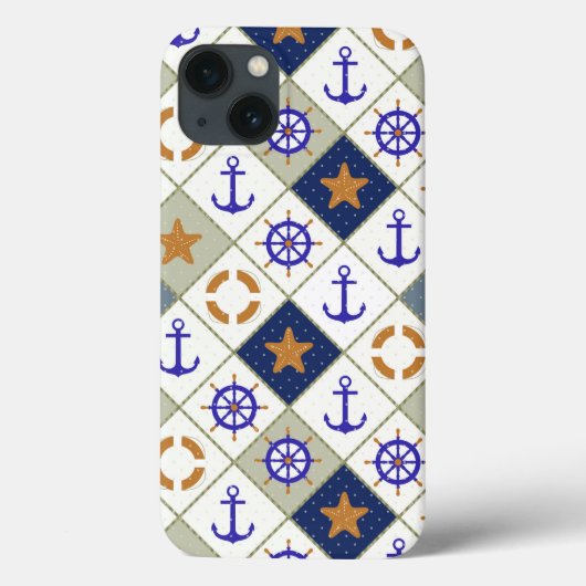 Coques Case-Mate iPhone Motif à thème marin 2 (Verso)