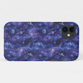 Coques Case-Mate iPhone Motif à thème spatial avec étoiles et planètes (Dos (Horizontal))