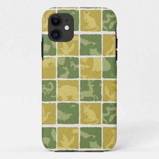Coques Case-Mate iPhone motif à thème zoo (Dos)