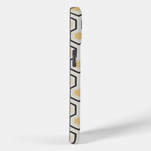 Coques Case-Mate iPhone Motif abeilles et peigne de miel (Verso / Droite)