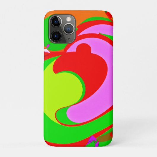 Coques Case-Mate iPhone Motif Abstrait aléatoire (Dos)