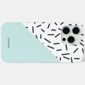 Coques Case-Mate iPhone Motif Abstrait amusant Personnalisé (Verso (horizontal))