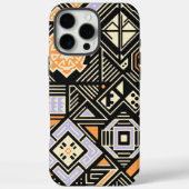 Coques Case-Mate iPhone Motif abstrait avec des formes géométriques (Verso)