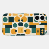 Coques Case-Mate iPhone Motif abstrait Bauhaus (Verso (horizontal))
