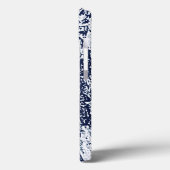 Coques Case-Mate iPhone Motif Abstrait bleu foncé (Verso / Gauche)
