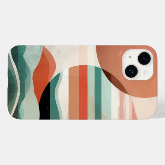 Coques Case-Mate iPhone Motif Abstrait Boho (Verso (horizontal))