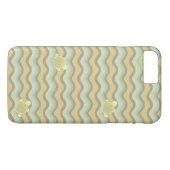 Coques Case-Mate iPhone motif abstrait coloré, vagues (Dos (Horizontal))