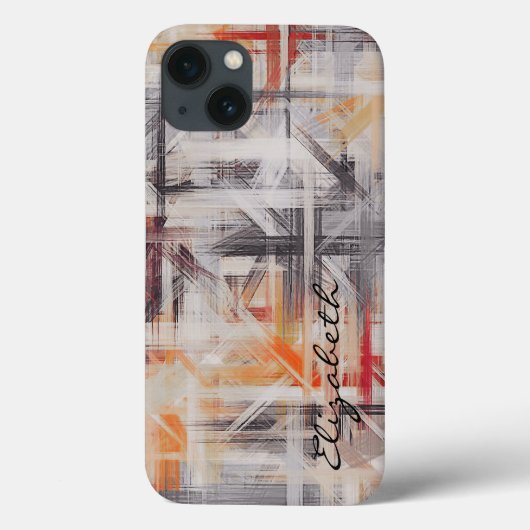 Coques Case-Mate iPhone Motif Abstrait couleur pastel #2 (Verso)