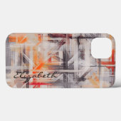 Coques Case-Mate iPhone Motif Abstrait couleur pastel #2 (Verso (horizontal))