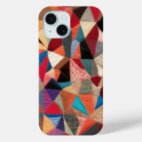 Motif Abstrait Crazy Quilt