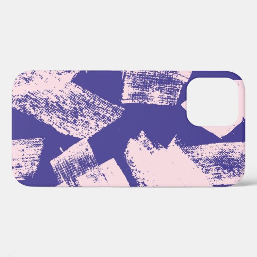 Coques Case-Mate iPhone motif Abstrait créatif transparent avec brosse str (Verso (horizontal))