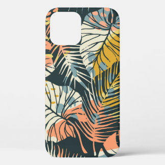 Case-Mate iPhone Case Motif Abstrait créatif transparent avec p tropical