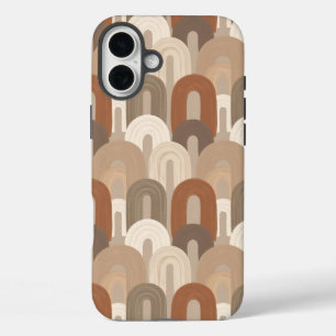 Coques iPhone 16 Plus Motif Abstrait d'Arche Neutre