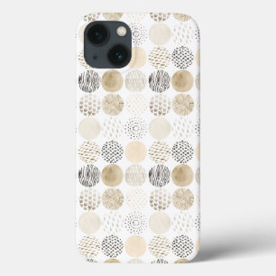 Case-Mate iPhone Case Motif abstrait de cercle de neutre