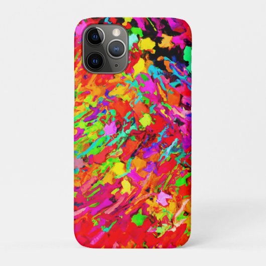 Coques Case-Mate iPhone Motif Abstrait de Chaos colorés (Dos)