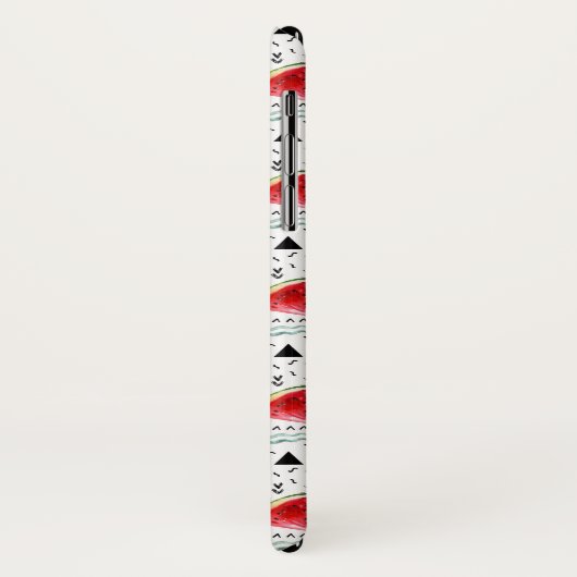 Coques Case-Mate iPhone Motif abstrait de pastèque (Dos/Gauche)