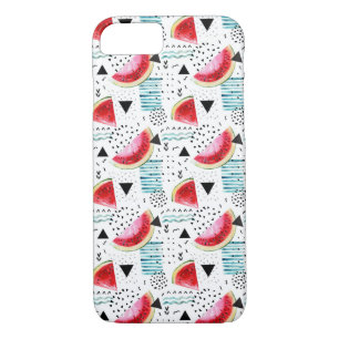 Coques Pour iPhone Motif abstrait de pastèque