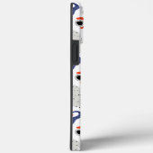 Coques Case-Mate iPhone Motif Abstrait des tourbillons et des cercles (Verso / Droite)