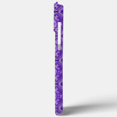 Coques Case-Mate iPhone Motif Abstrait Diamond-y violet (Verso / Gauche)
