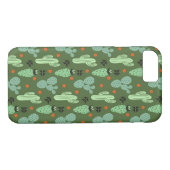 Coques Case-Mate iPhone Motif Abstrait du désert de Hipster Cactus (Dos (Horizontal))