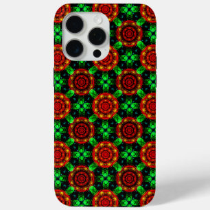 Coque iPhone 15 Pro Max Motif Abstrait Élégant Bohème Moderne Floral #504