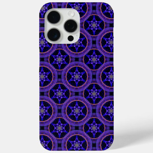 Coques Case-Mate iPhone Motif abstrait élégant boho moderne floral #505 (Verso)