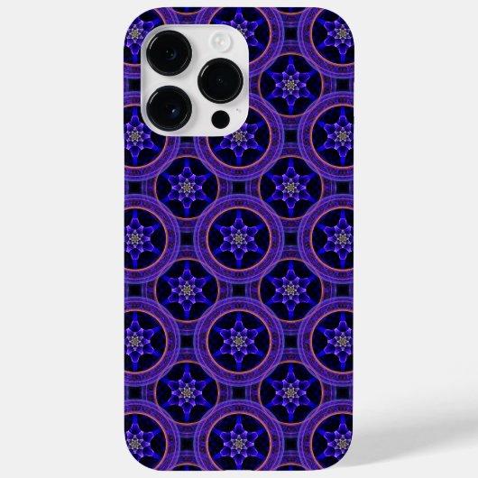 Coques Case-Mate iPhone Motif abstrait élégant boho moderne floral #505 (Verso)