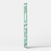 Coques Case-Mate iPhone Motif Abstrait fleuri sans soudure (Verso / Droite)