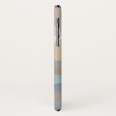 Coques Case-Mate iPhone Motif abstrait frais de triangle (Dos/Gauche)