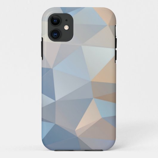 Coques Case-Mate iPhone Motif abstrait frais de triangle (Dos)