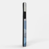 Coques Case-Mate iPhone Motif abstrait frais de triangle (Dos/Droite)