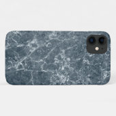 Coques Case-Mate iPhone Motif Abstrait gris bleu (Dos (Horizontal))