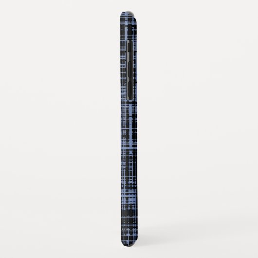 Coques Case-Mate iPhone Motif Abstrait gris noir (Dos/Gauche)