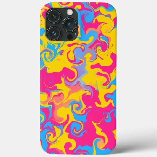 Coques Case-Mate iPhone Motif Abstrait marbre à drapeau pour égalité de fi (Verso)