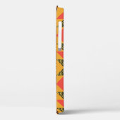 Coques Case-Mate iPhone Motif Abstrait Memphis Pastel Triangle. (Verso / Gauche)