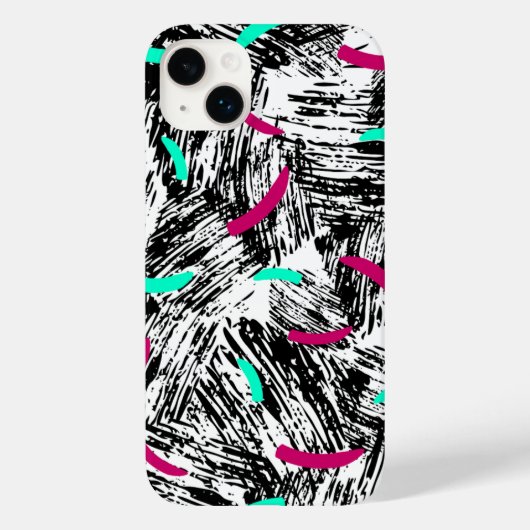 Coques Case-Mate iPhone Motif Abstrait moderne. (Verso)