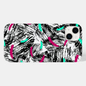 Coques Case-Mate iPhone Motif Abstrait moderne. (Verso (horizontal))